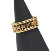 セリーヌ トリオンフ マルチリング リング 指輪 #50 ゴールド メッキ レディース CELINE 【中古】